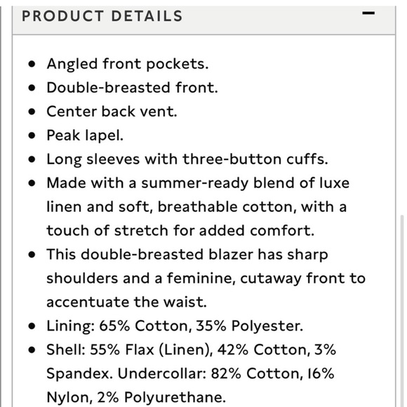 Banana Republic Blazer - Picture 8 of 8